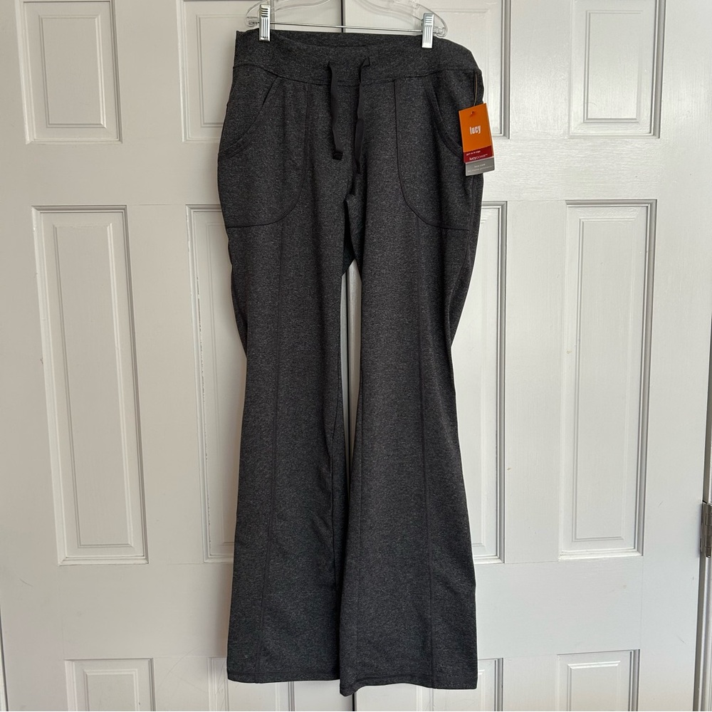 Lucy Yoga Pants in Gray size Small NWT